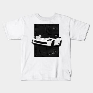 Z06 WHITE Kids T-Shirt